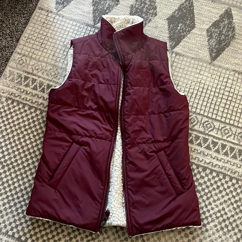 Reversible The North Face Sherpa Vest